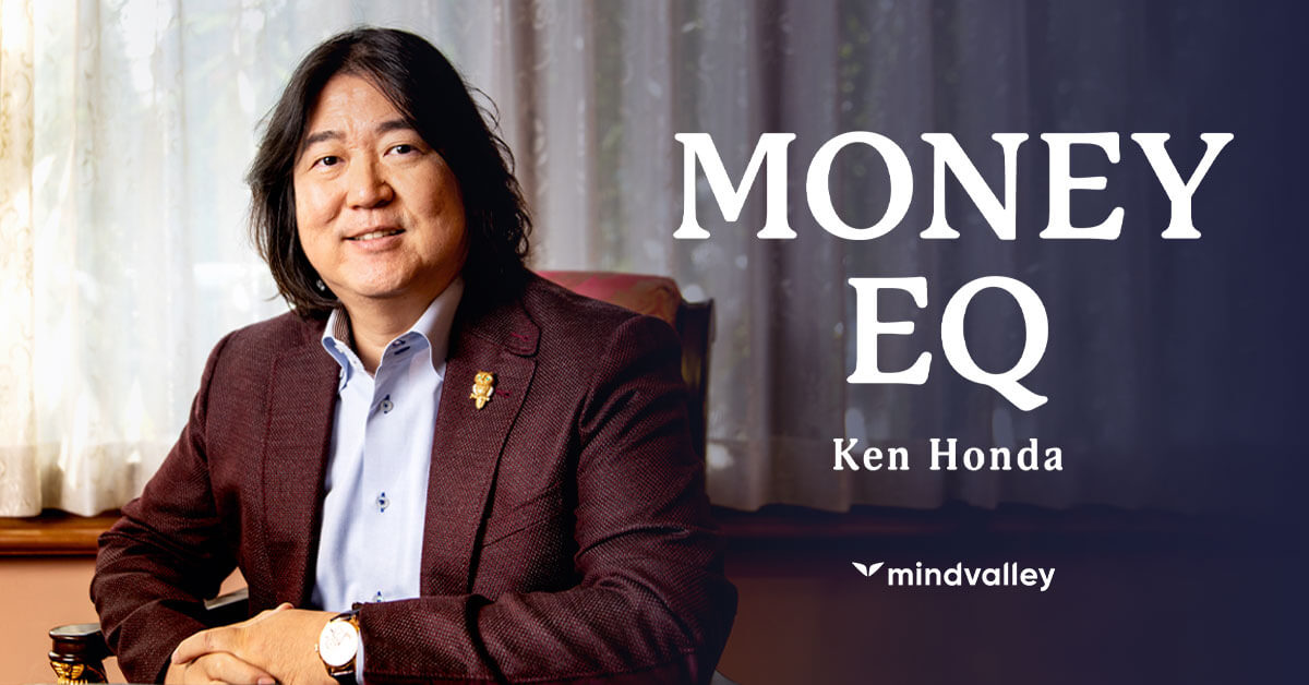 Portada oficial de Money EQ con Ken Honda (Mindvalley)